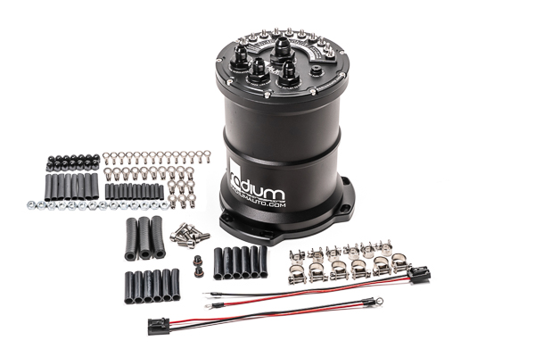 Radium Engineering — Radium Multi-Pump Fuel Surge Tank Fits Walbro GSS342 / AEM 50-1200 / DW4 (Pumps Not Included)
MPFST - view 4